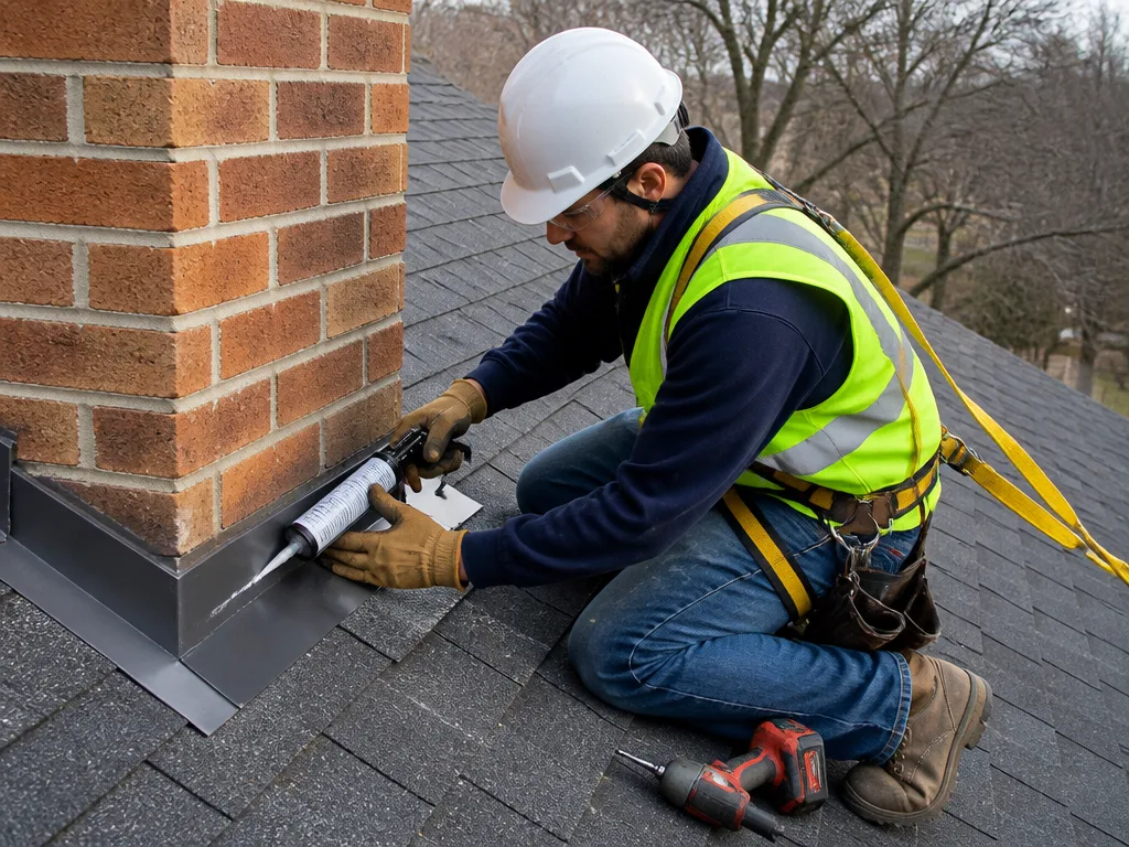Chimney Flashing Repair